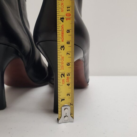 Cole Haan City Womens Ava Leather Ankle Boots Size 9.5 Black Pointed Toe Witchy - Picture 4 of 16